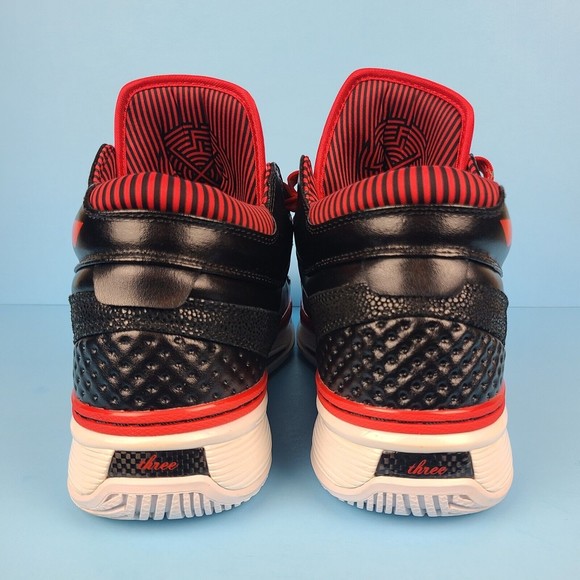 Li-Ning Way Of Wade 2 Black Red White ABAH017-4 Mens Size 13 main image 5